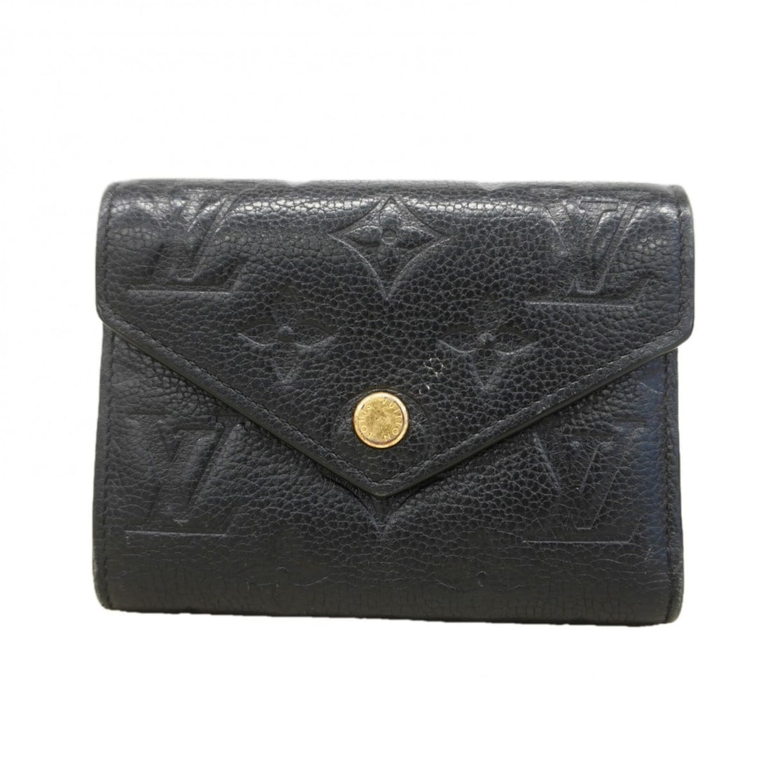 Louis Vuitton Tri-fold Wallet Monogram Empreinte Portefeuille Victorine M64060 Noir (Women's): --- Catalog ---Category: SizeSize (HxWxD): 9cm x 12cm x 2.5cm / 3.54'' x 4.72'' x 0.98''Category: DesignType: Wallet (tri-fold)Color: NoirGender: WomenCategory: GeneralMPN: M64060Brand: Louis Vuitton-