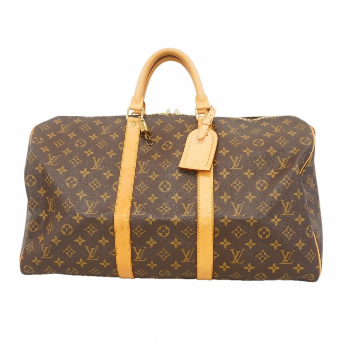 Louis Vuitton Bags - Boston Monogram Keepall 50 M41426 Brown Men's & Women's: --- Catalog ---Category: SizeSize (HxWxD): 28.5cm x 50cm x 22cm / 11.22'' x 19.68'' x 8.66''Category: DesignType: Boston bagColor: BrownGender: Men,WomenCategory: GeneralMPN: M41426Brand: Louis Vuitto