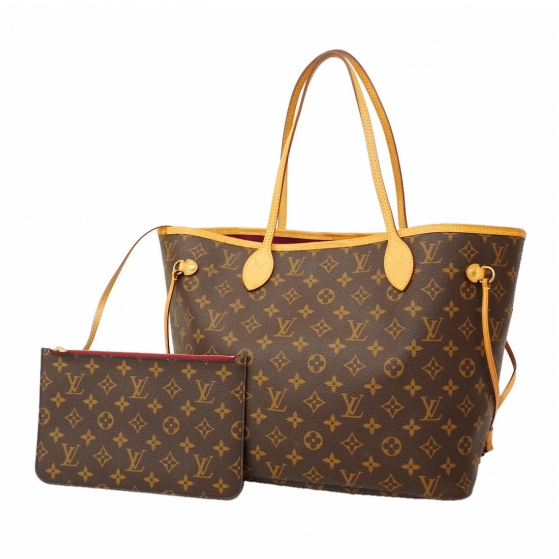 Louis Vuitton Monogram Neverfull MM Tote Bag M41178 Brown Pivoine (Women's): --- Catalog ---Category: SizeSize (HxWxD): 29cm x 32cm x 16cm / 11.41'' x 12.59'' x 6.29''Category: DesignType: Tote bagColor: Brown, PivoineGender: WomenCategory: GeneralMPN: M41178Brand: Louis Vuitt