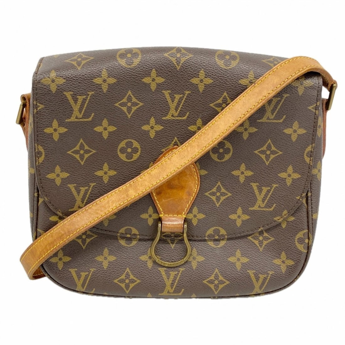 Louis Vuitton Monogram Saint Cloud GM Shoulder Bag M51242 Brown Women's: --- Catalog ---Category: SizeSize (HxWxD): 21cm x 24cm x 7cm / 8.26'' x 9.44'' x 2.75''Category: DesignType: Shoulder bagColor: BrownGender: WomenCategory: GeneralMPN: M51242Brand: Louis Vuitton--- It