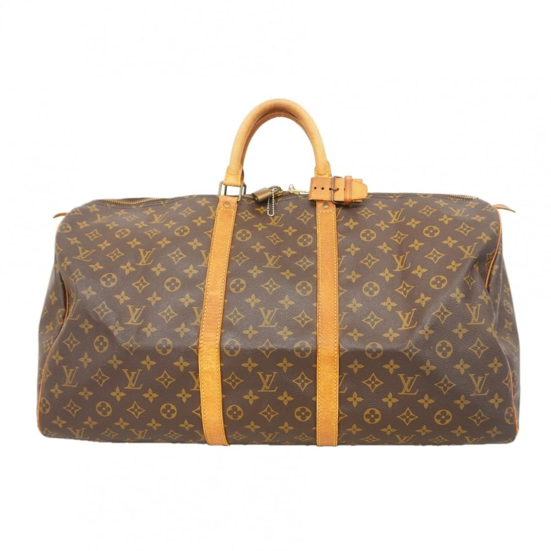 Louis Vuitton Bags - Boston Monogram Keepall 55 M41424 Brown Men's & Women's: --- Catalog ---Category: SizeSize (HxWxD): 30cm x 57cm x 25cm / 11.81'' x 22.44'' x 9.84''Category: DesignType: Boston bagColor: BrownGender: Men,WomenCategory: GeneralMPN: M41424Brand: Louis Vuitton-