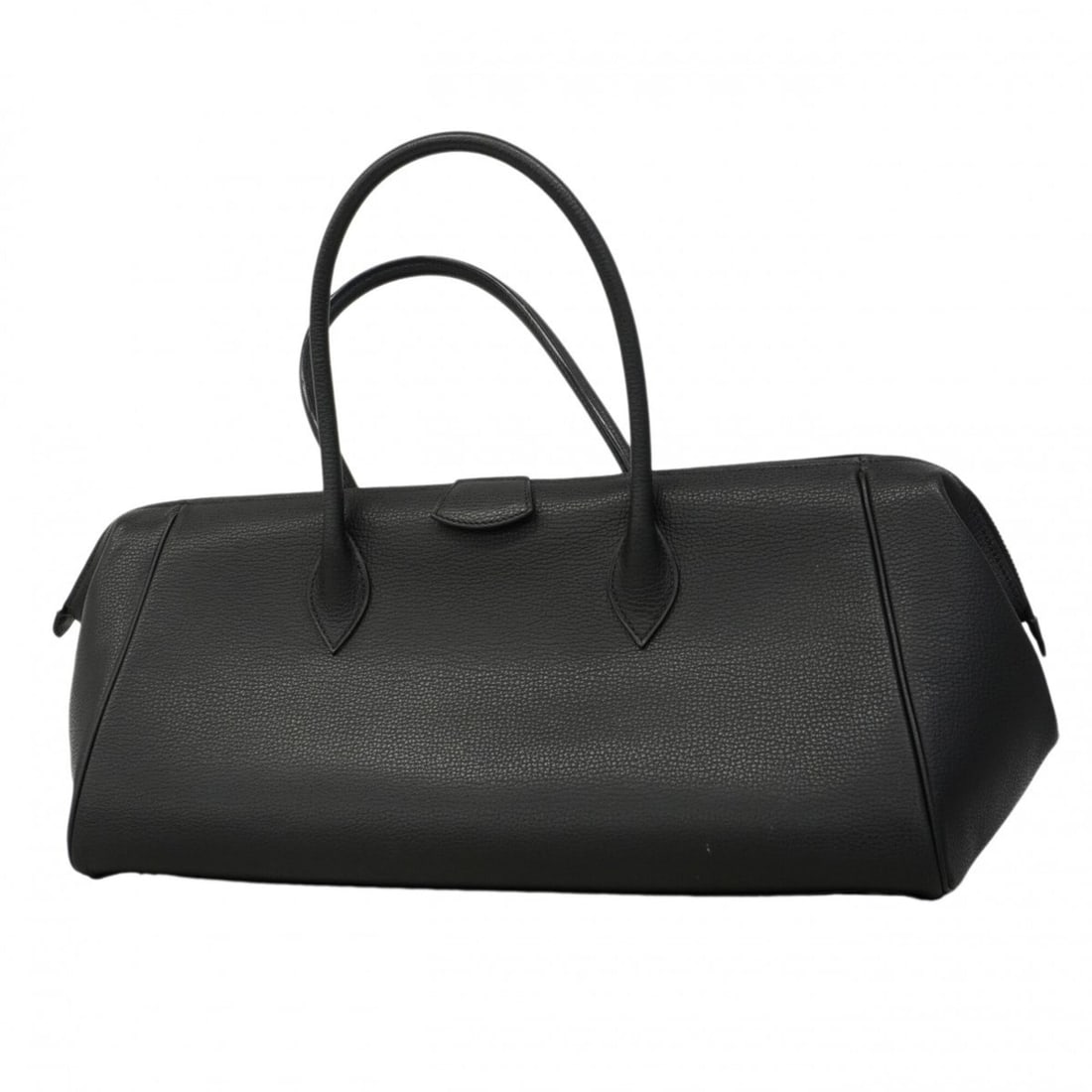 Hermes Paris Bombay Ardennes handbag, black, ?J stamp, women's, P2900090: --- Catalog ---Category: SizeSize (HxWxD): 19.5cm x 40.5cm x 17cm / 7.67'' x 15.94'' x 6.69''Category: DesignType: HandbagColor: BlackGender: WomenMaterial: Ardennes leather Category: GeneralBrand: He