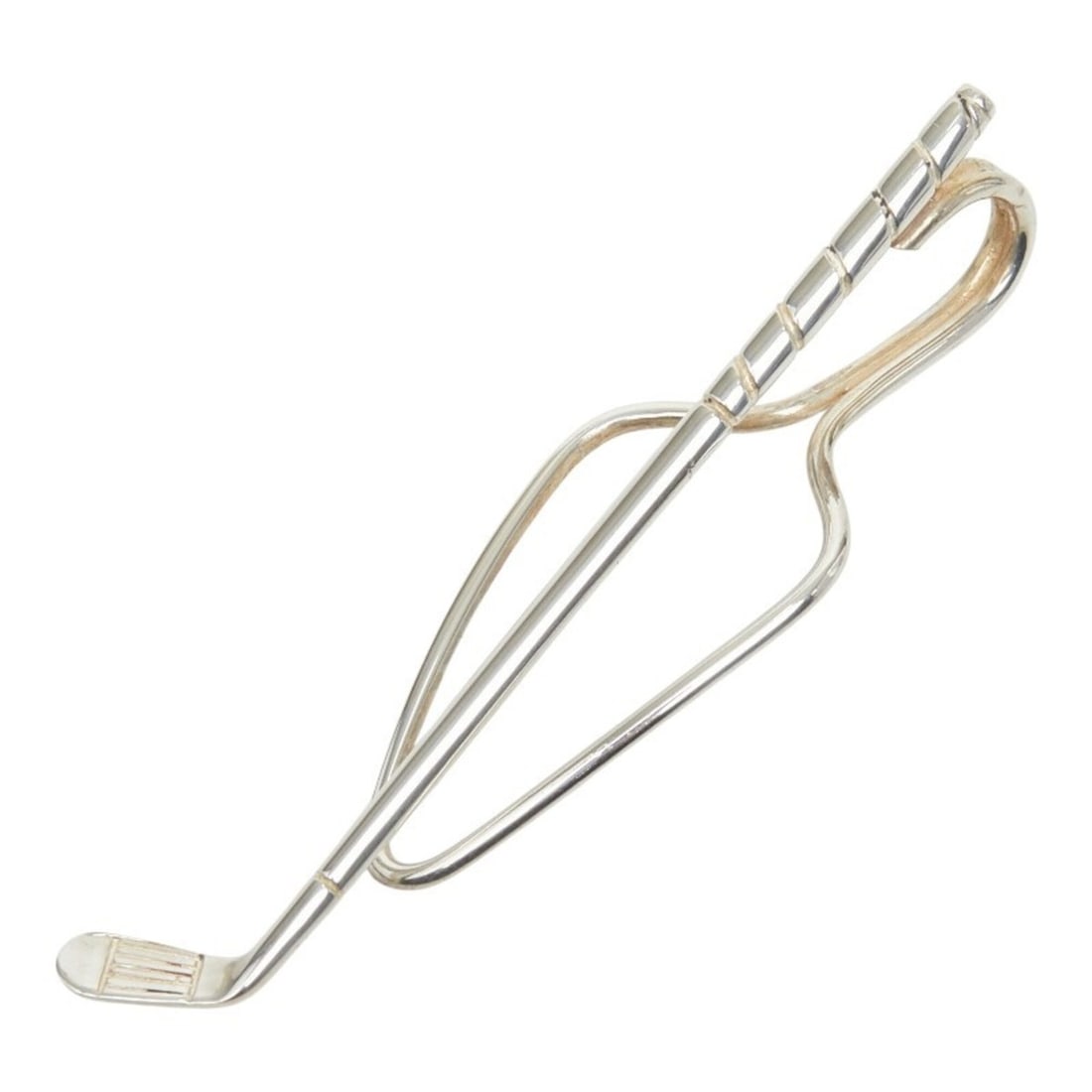 Tiffany & Co. Golf Club Motif Tie Pin, Sterling Silver, Men's.: --- Catalog ---Category: SizeSize (HxWxD): 16.20mm x 57.30mm / 0.64'' x 2.26''Category: DesignType: Tie pinColor: SilverGender: MenMaterial: Sterling silverCategory: GeneralBrand: Tiffany--- Item List