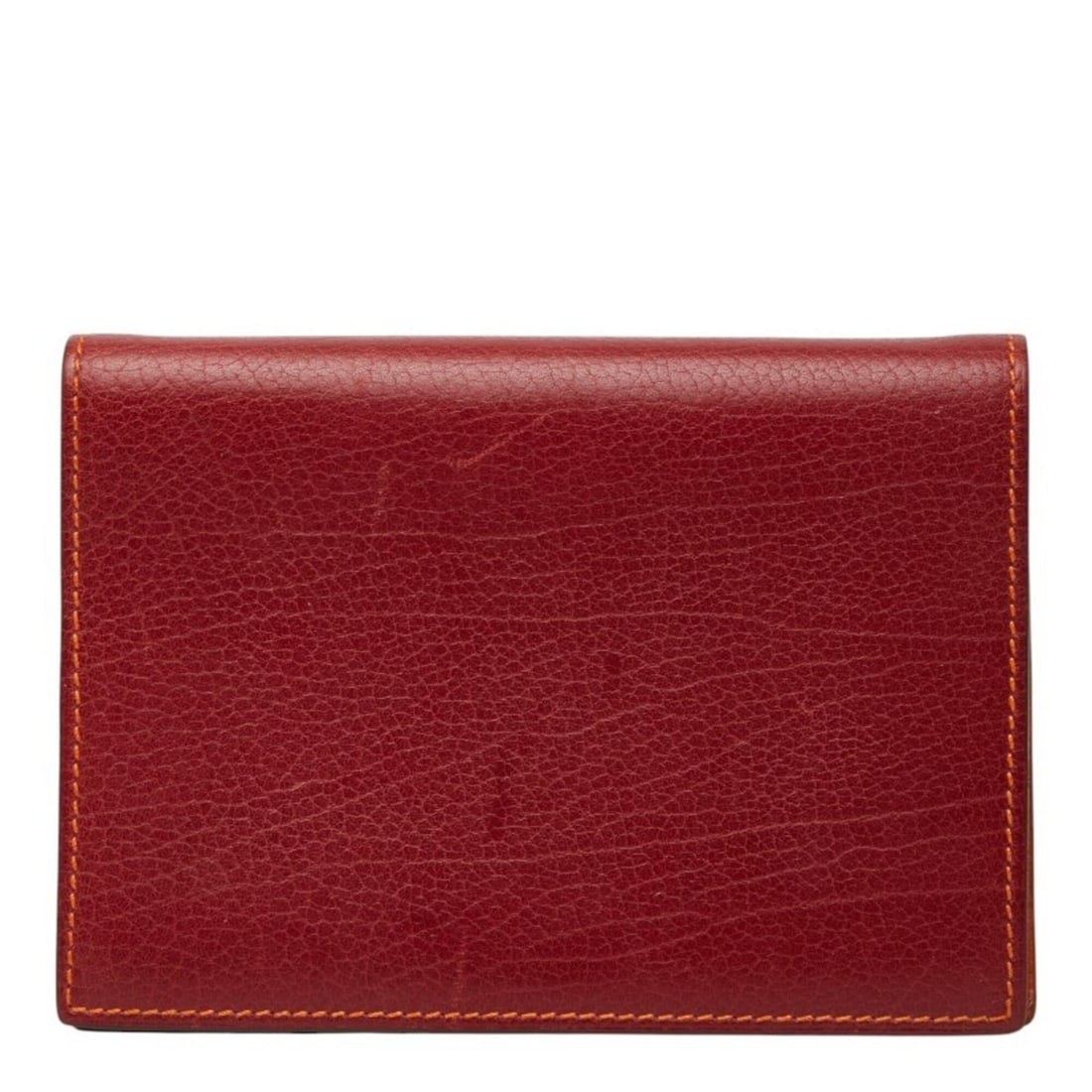 Hermes Agenda GM Notebook Cover, Red Leather, Women's (1 of 8)