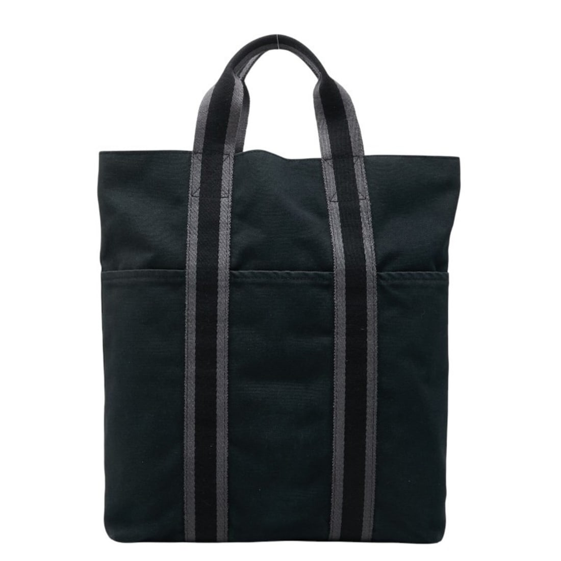 Hermes Fourre-Tout Cabas Tote Bag, Black Cotton Canvas, Women's HERMES: --- Catalog ---Category: SizeSize (HxWxD): 37cm x 29cm x 7cm / 14.56'' x 11.41'' x 2.75''Category: DesignType: Tote bagColor: BlackGender: WomenMaterial: Cotton canvas Category: GeneralBrand: Hermes--