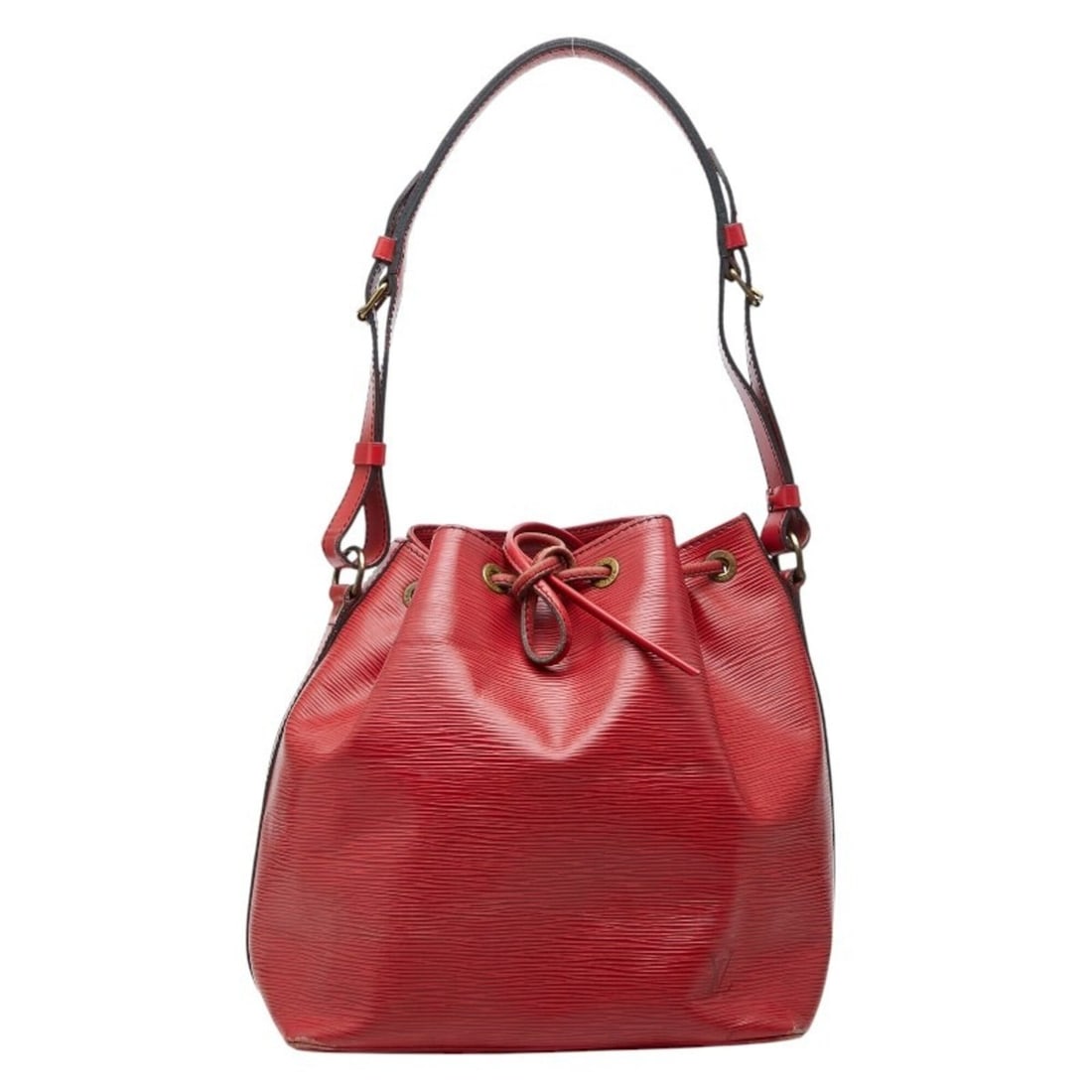 Louis Vuitton Epi Petit Noé Shoulder Bag M44107 Castilian Red Leather Women's LOUIS VUITTON (1 of 11)