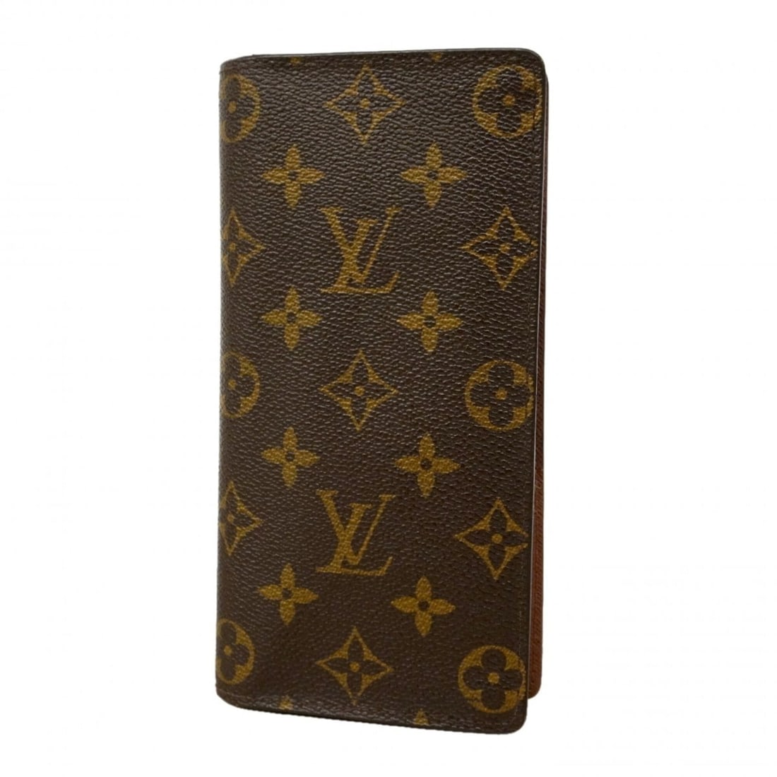 Louis Vuitton Monogram Portefeuille Brazza Long Wallet M66540 Brown Men's (1 of 8)