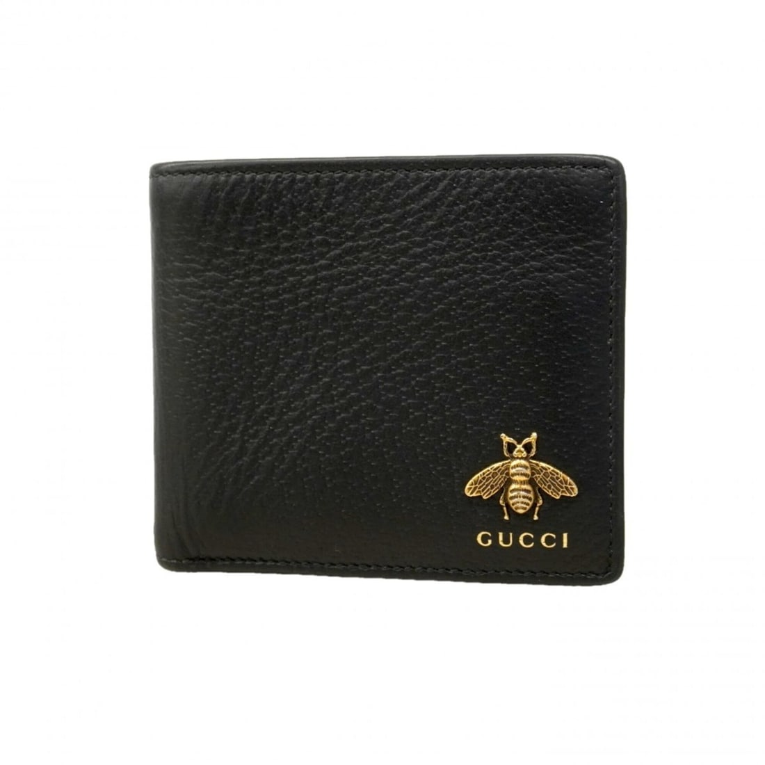 Gucci Bee Wallet 522915 Leather Black Men's: --- Catalog ---Category: SizeSize (HxWxD): 9.5cm x 11cm x 2cm / 3.74'' x 4.33'' x 0.78''Category: DesignType: Wallet (bi-fold)Color: BlackGender: MenMaterial: Leather Category: GeneralMPN: 522915Brand