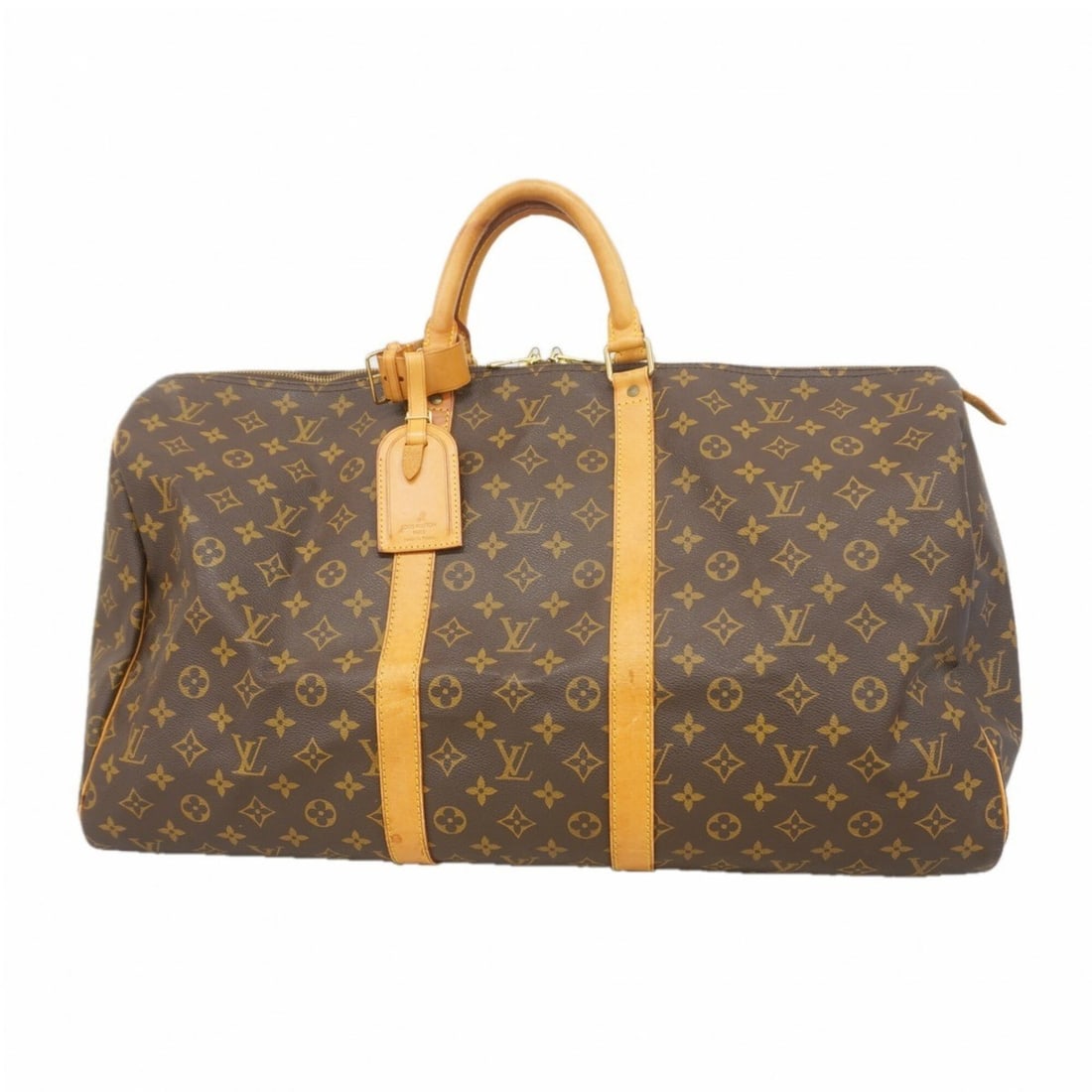 Louis Vuitton Bags - Boston Monogram Keepall 55 M41424 Brown Men's & Women's: --- Catalog ---Category: SizeSize (HxWxD): 30cm x 55cm x 25cm / 11.81'' x 21.65'' x 9.84''Category: DesignType: Boston bagColor: BrownGender: Men,WomenCategory: GeneralMPN: M41424Brand: Louis Vuitton-
