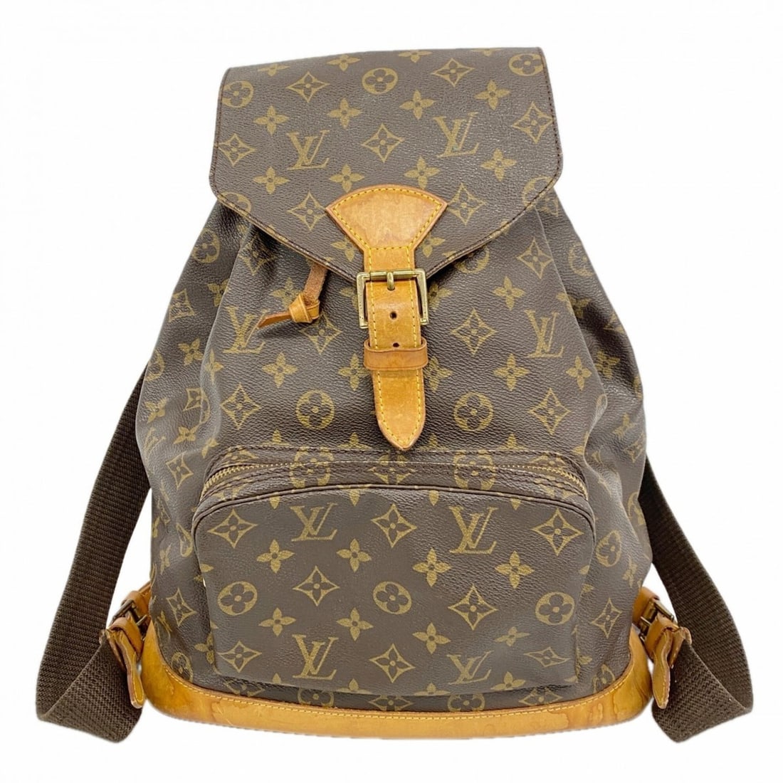 Louis Vuitton Monogram Montsouris GM Backpack/Daypack M51135 Brown (Women's): --- Catalog ---Category: SizeSize (HxWxD): 40cm x 31cm x 13.5cm / 15.74'' x 12.2'' x 5.31''Category: DesignType: BackpackColor: BrownGender: WomenCategory: GeneralMPN: M51135Brand: Louis Vuitton--- It