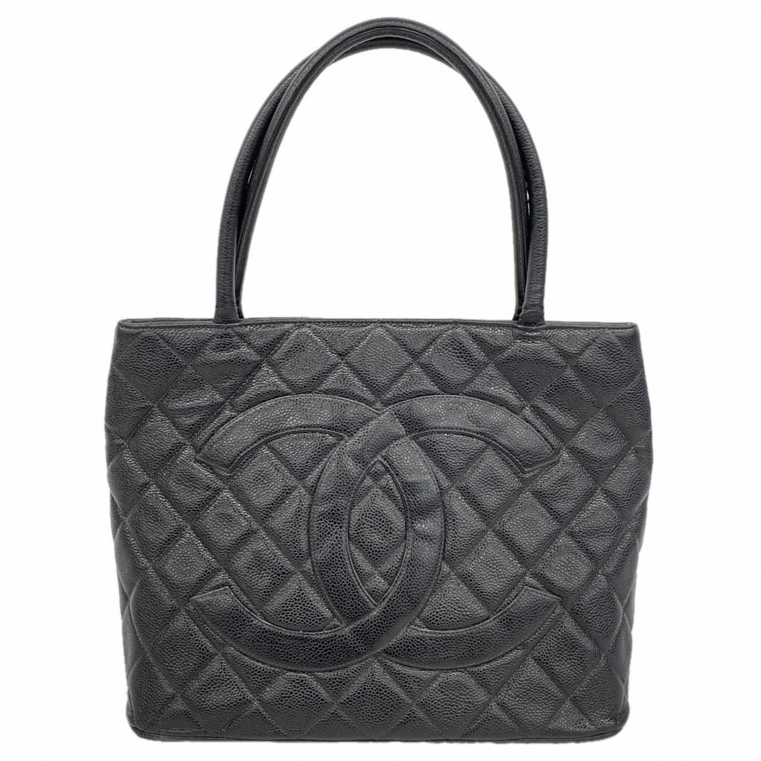 Chanel Tote Bag, Reissue Tote, Caviar Leather, Black, Women's (1 of 11)