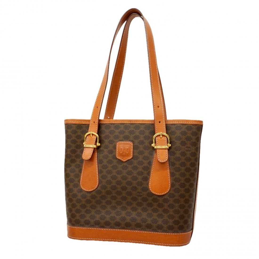 Celine Macadam Tote Bag, Brown, Women's (1 of 13)