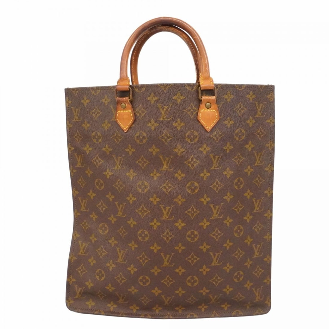 Louis Vuitton Monogram Sac Plat Tote Bag M51140 Brown Women's: --- Catalog ---Category: SizeSize (HxWxD): 39.5cm x 36.5cm x 10cm / 15.55'' x 14.37'' x 3.93''Category: DesignType: Tote bagColor: BrownGender: WomenCategory: GeneralMPN: M51140Brand: Louis Vuitton---