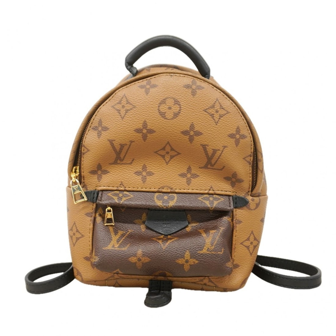 Louis Vuitton Monogram Reverse Palm Springs Backpack MINI M44872 Brown Women's Backpack/Daypack: --- Catalog ---Category: SizeSize (HxWxD): 22cm x 15cm x 9cm / 8.66'' x 5.9'' x 3.54''Category: DesignType: BackpackColor: BrownGender: WomenCategory: GeneralMPN: M44872Brand: Louis Vuitton--- Item Li