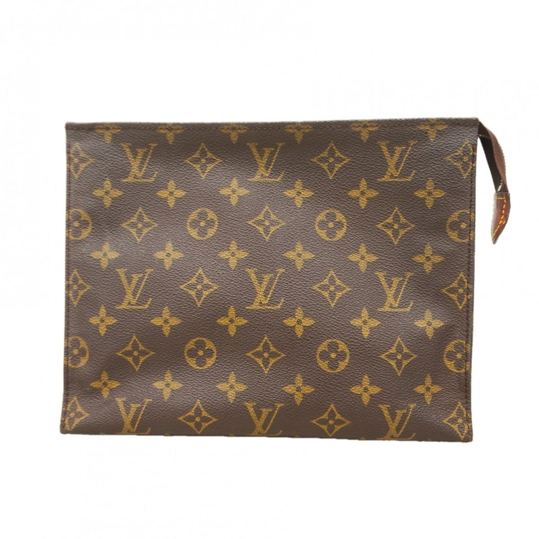 Louis Vuitton Monogram Pochette Toilette 26 M47542 Brown Women's Bag/Pouch: --- Catalog ---Category: SizeSize (HxWxD): 20cm x 25cm x 5.5cm / 7.87'' x 9.84'' x 2.16''Category: DesignType: PouchColor: BrownGender: WomenCategory: GeneralMPN: M47542Brand: Louis Vuitton--- Item Li