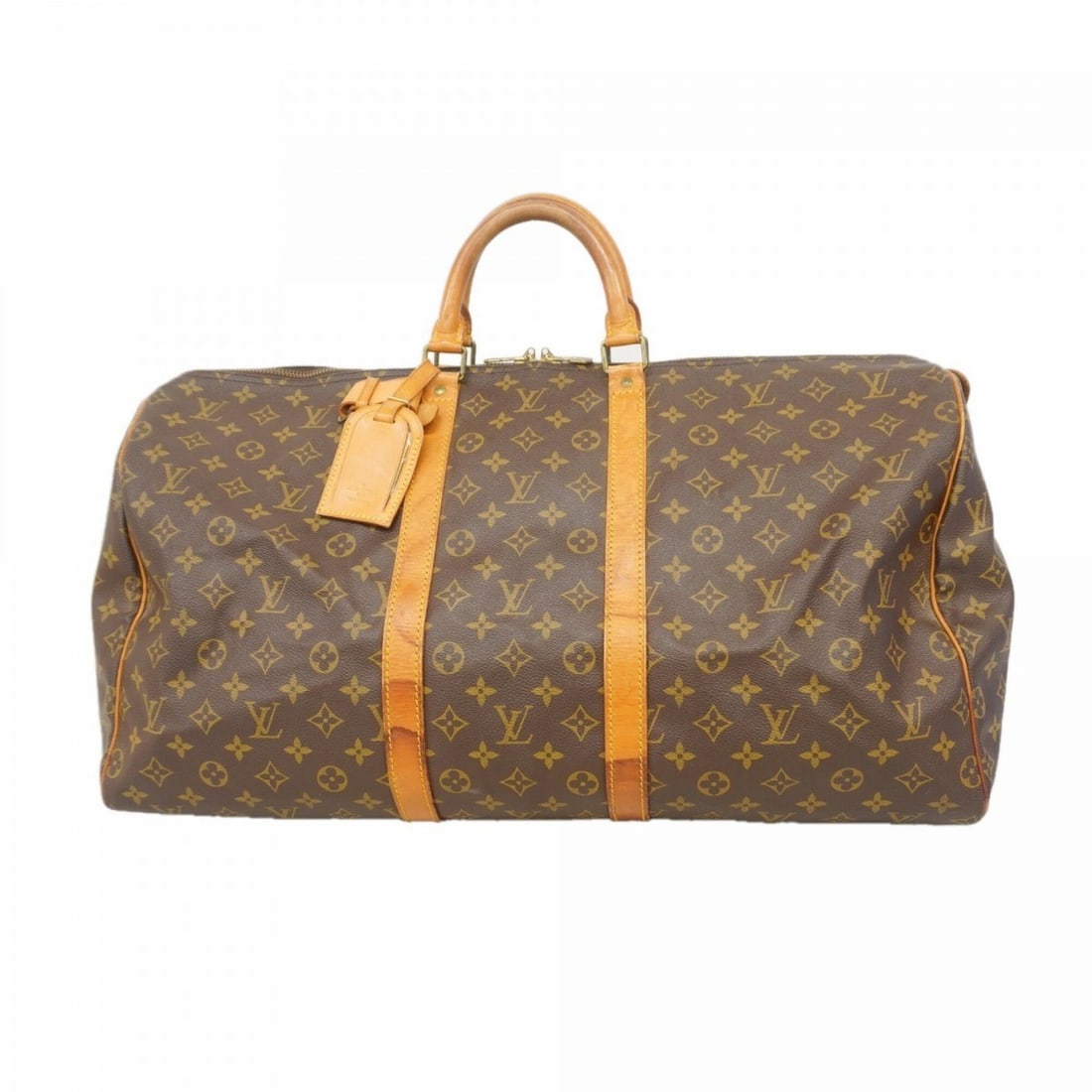 Louis Vuitton Bags - Boston Monogram Keepall 55 M41424 Brown Men's & Women's: --- Catalog ---Category: SizeSize (HxWxD): 30cm x 55cm x 25cm / 11.81'' x 21.65'' x 9.84''Category: DesignType: Boston bagColor: BrownGender: Men,WomenCategory: GeneralMPN: M41424Brand: Louis Vuitton-