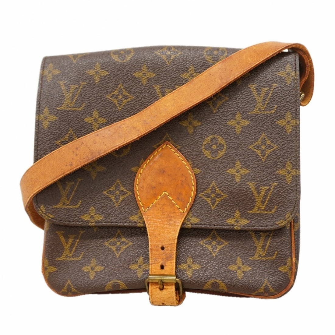 Louis Vuitton Monogram Cartouchiere MM Shoulder Bag M51253 Brown Women's: --- Catalog ---Category: SizeSize (HxWxD): 20cm x 21cm x 7.5cm / 7.87'' x 8.26'' x 2.95''Category: DesignType: Shoulder bagColor: BrownGender: WomenCategory: GeneralMPN: M51253Brand: Louis Vuitton--- 