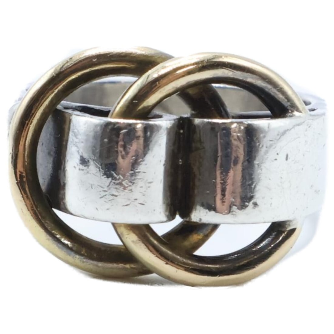 HERMES Hermes Des Aneau Ring SV925 750 - Silver Women's: --- Catalog ---Category: SizeJP Size: 9US Size: 5Category: DesignType: Band ringColor: SilverGender: WomenMaterial: Silver 925Category: GeneralBrand: Hermes--- Item List ---Section: ConditionRanking: 