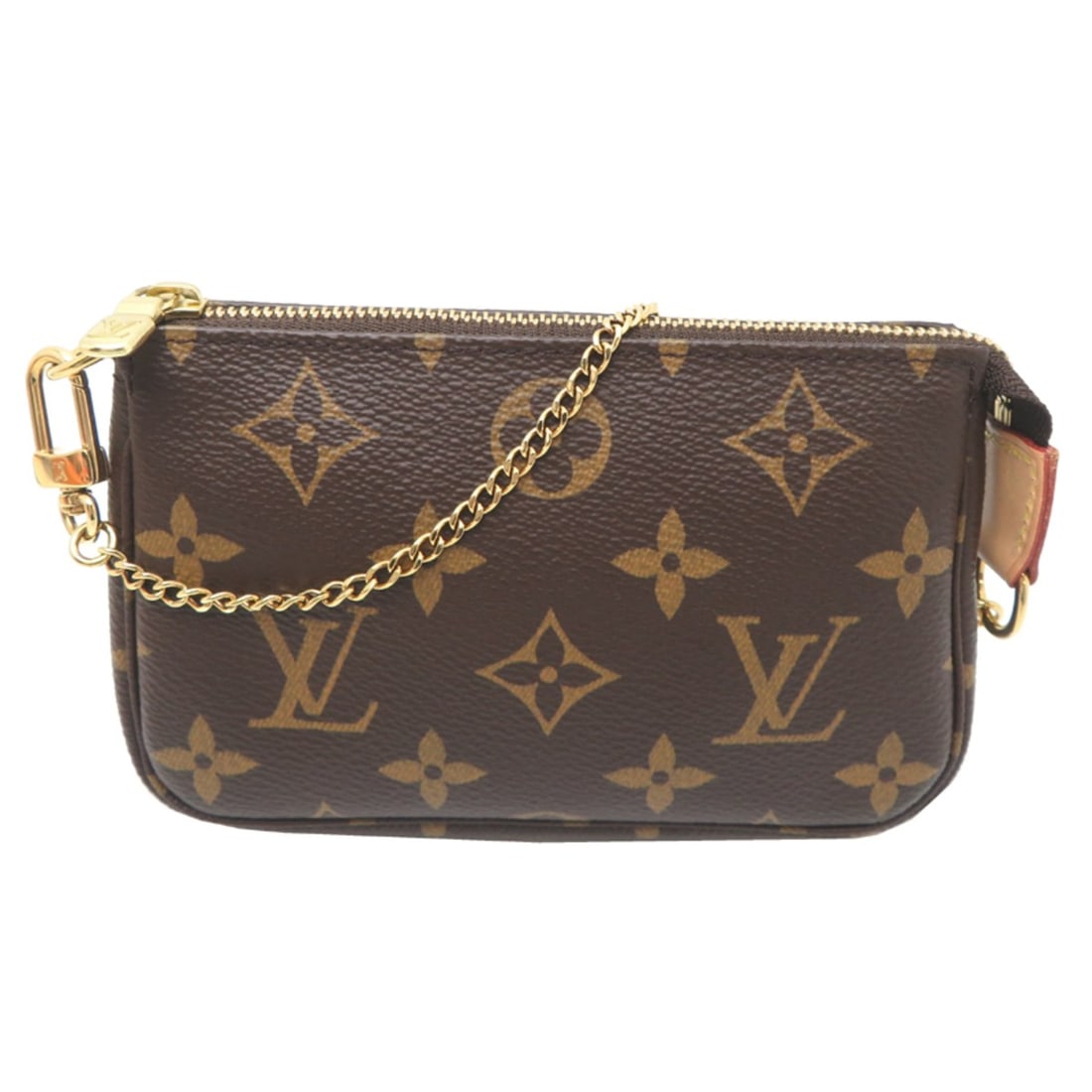 Louis Vuitton Mini Pochette Accessoires Women's Pouch M58009 Monogram Brown: --- Catalog ---Category: SizeSize (HxWxD): 9.5cm x 14.5cm x 3cm / 3.74'' x 5.7'' x 1.18''Category: DesignType: Pochette, PouchColor: BrownGender: WomenMaterial: Monogram Category: GeneralMPN: M58009Br