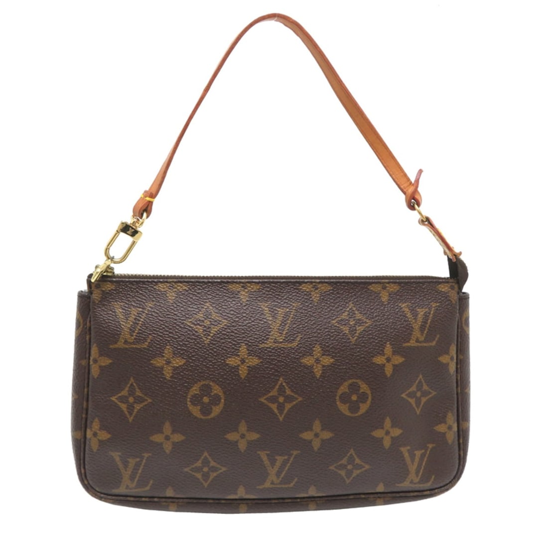 Louis Vuitton Pochette Accessoires Women's Handbag M51980 (Discontinued) Monogram Brown: --- Catalog ---Category: SizeSize (HxWxD): 12cm x 21cm x 3cm / 4.72'' x 8.26'' x 1.18''Category: DesignType: Handbag, PochetteColor: BrownGender: WomenMaterial: Monogram Category: GeneralMPN: M51980Br