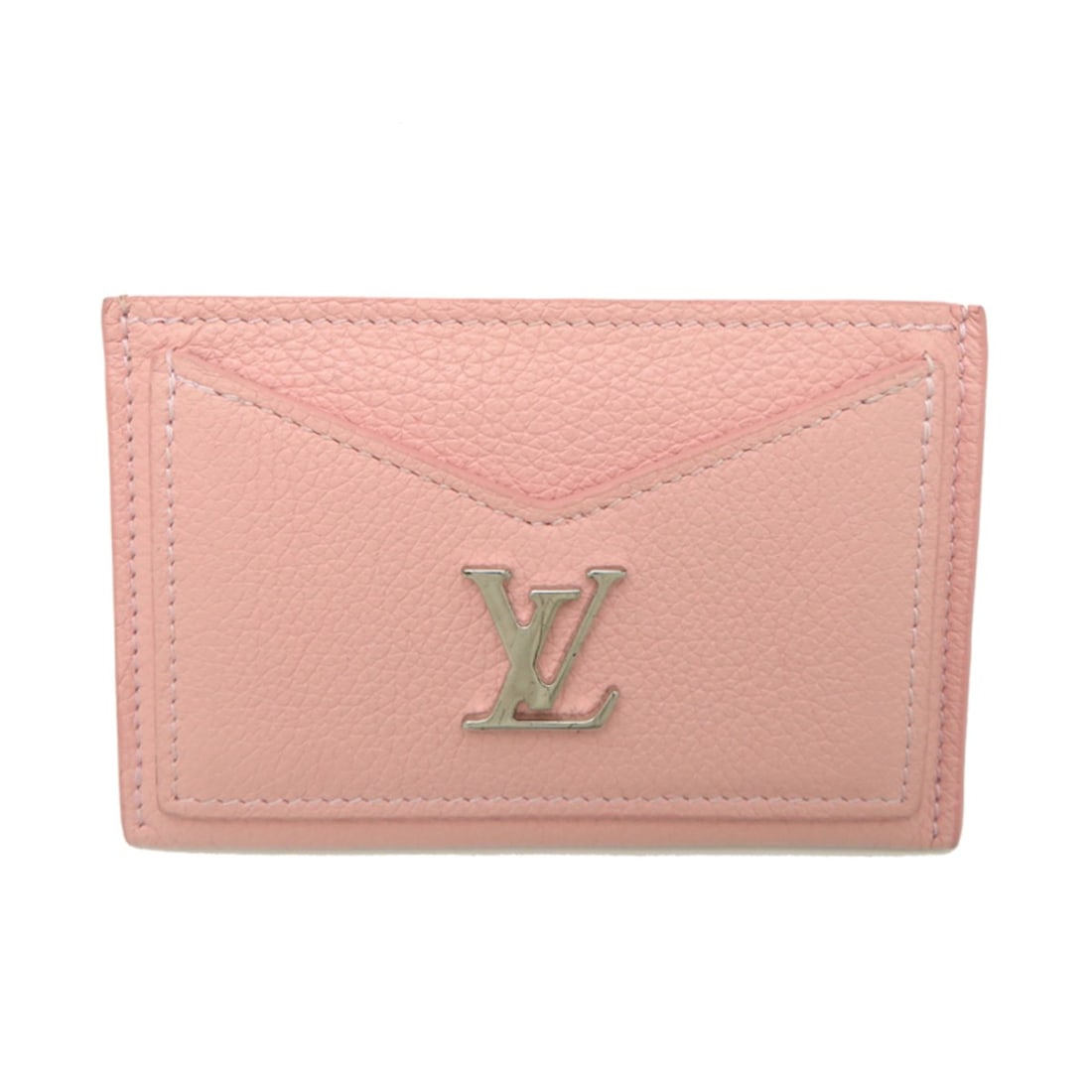 Louis Vuitton Portecarte Lockme Women's Business Card Holder/Card Case M68610 (Discontinued) Calf: --- Catalog ---Category: DesignType: Card caseColor: Rose ballerineGender: WomenMaterial: Leather Leather/Fur Type: Calf leatherCategory: GeneralMPN: M68610Brand: Louis VuittonCountry of Origin: Franc