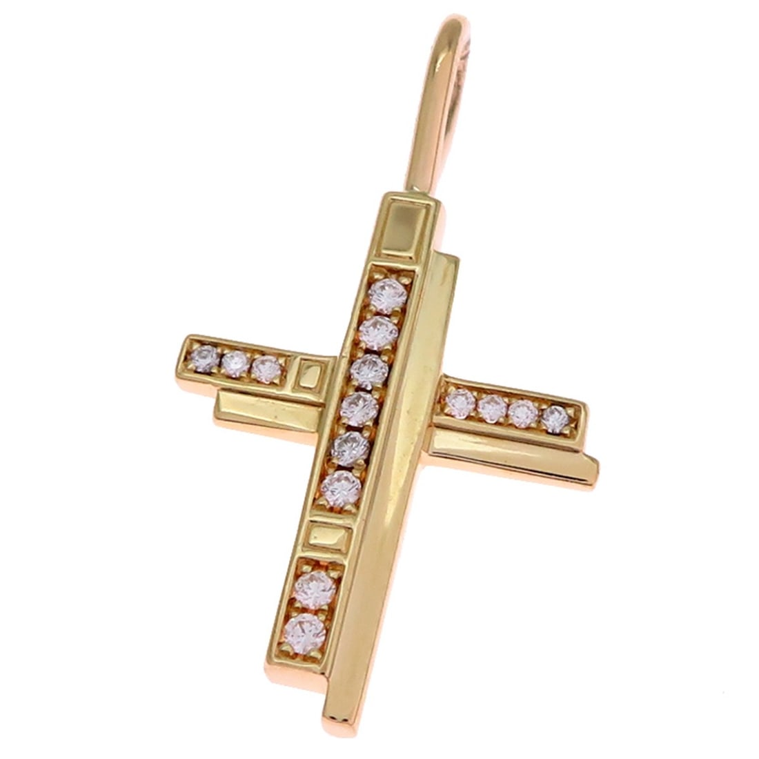 Harry Winston 0.09ct Diamond Traffic by Women's/Men's Pendant Top CMDYRECRTRF 750 Yellow Gold: --- Catalog ---Category: SizePendant Size: 4.4mm x 2.7mm / 0.17'' x 0.1''Neck Circumference: 26.4 cm / 10.39''Category: DesignStone: DiamondGender: Men,WomenMaterial: Yellow gold (18K)Necklace Type: P