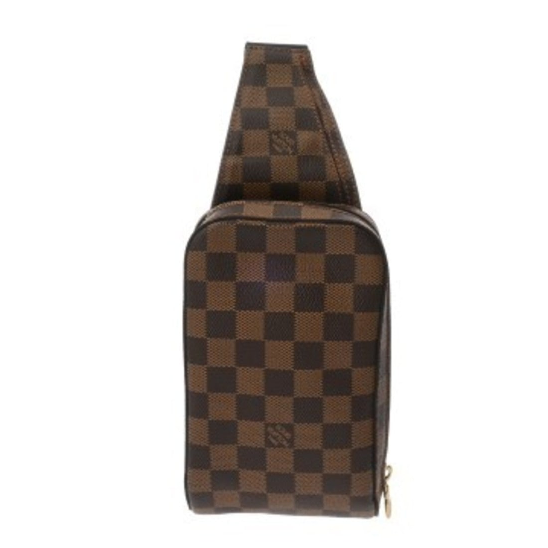 LOUIS VUITTON Louis Vuitton Damier Geronimos Brown N51994 Men's Canvas Body Bag B Rank Used Ginzo: --- Catalog ---Category: SizeSize (HxWxD): 19.5cm x 11cm x 5.5cm / 7.67'' x 4.33'' x 2.16''Category: DesignType: Sling bagColor: BrownGender: MenMaterial: Damier Canvas Category: GeneralMPN: N51994Bra