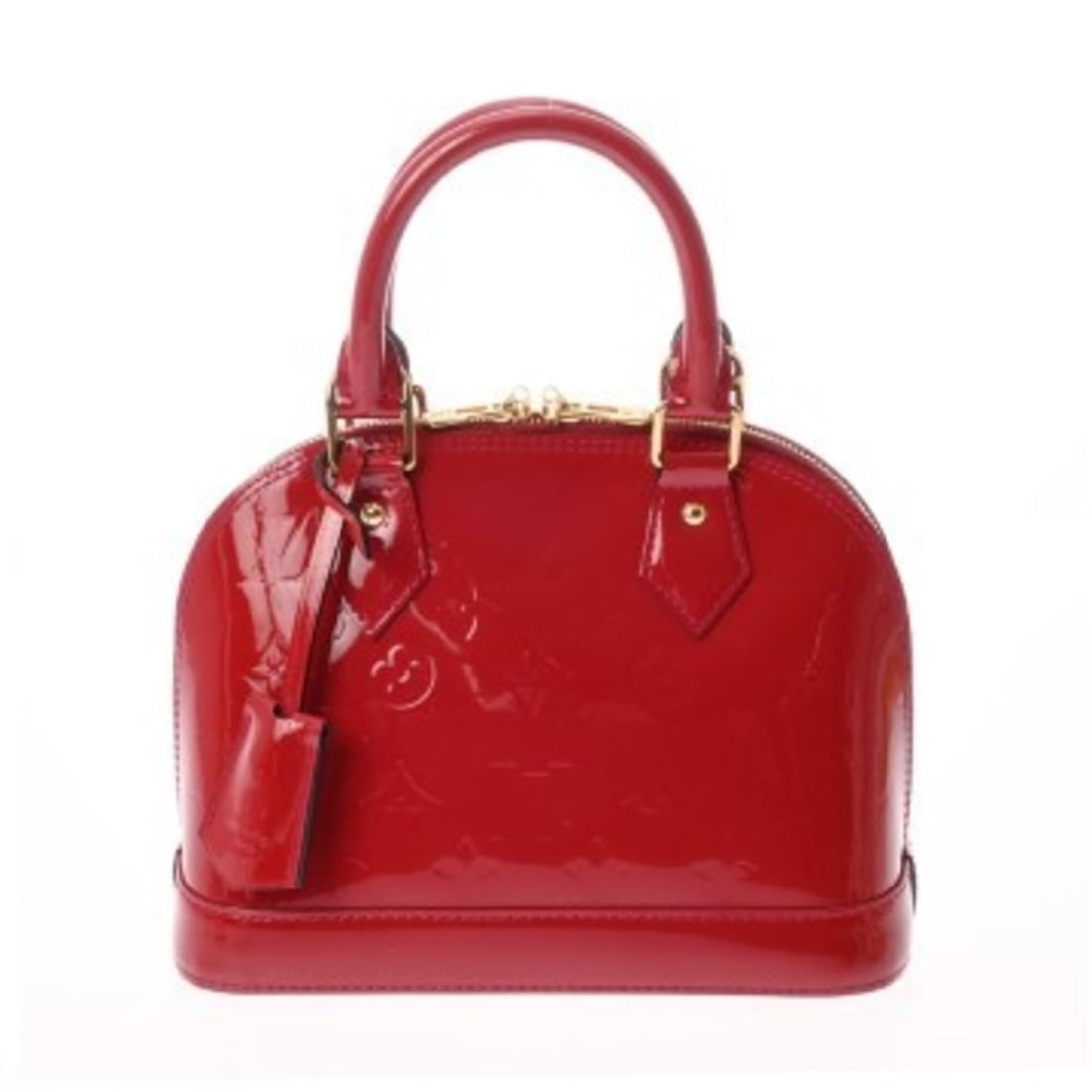 LOUIS VUITTON Louis Vuitton Monogram Vernis Alma BB 2WAY Pomme d'Amour M91606 Women's Handbag A Rank (1 of 11)