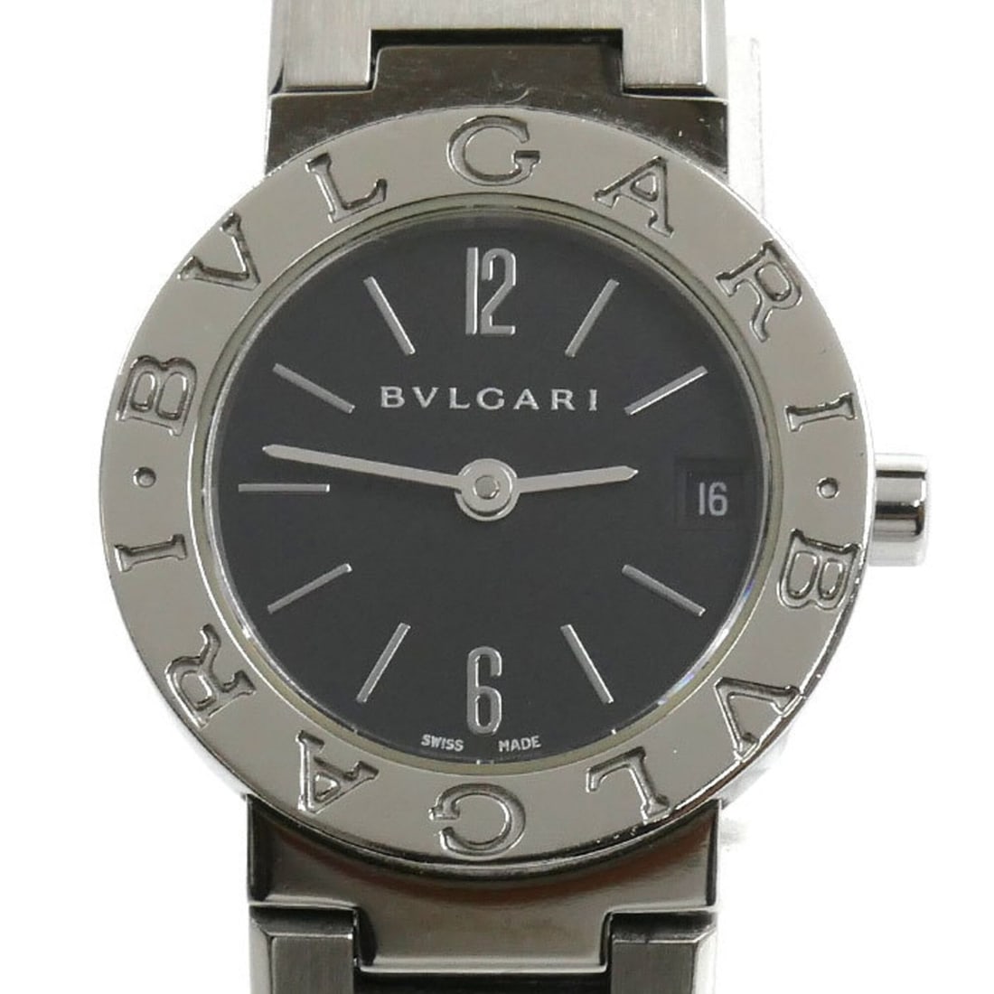 BVLGARI Bulgari Watch, Battery-Powered, BB23SS, Women's: --- Catalog ---Category: SizeWrist Size: 15.5cm / 6.1''Case Diameter: 23mm / 0.91''Category: DesignType: WristwatchGender: WomenColor (Dial): BlackCrystal Type: Sapphire glassMaterial (Band): Stainles