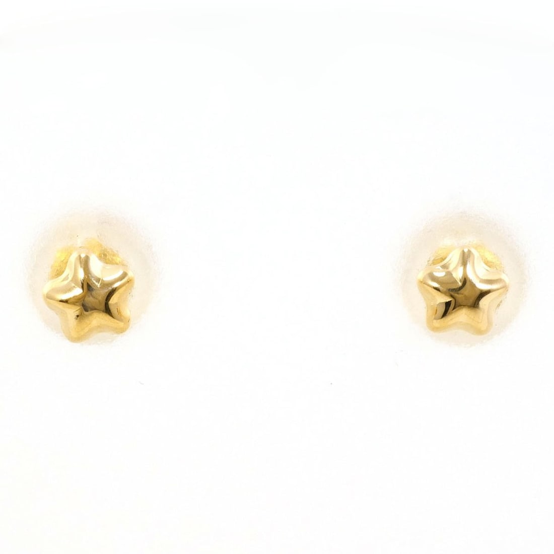 18K (18-karat) Yellow Gold Earrings, Total Weight 0.5g, Jewelry: --- Catalog ---Category: SizeWeight: 0.5g / 0.01oz.Category: DesignType: Stud earringsColor: Yellow goldMetal: GoldGender: WomenMaterial: Yellow gold (18K)Metal Purity: 18KCategory: GeneralBrand: Unbr