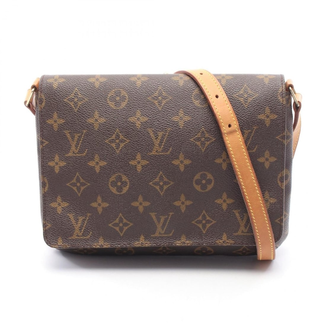 Louis Vuitton Musette Tango Short Strap Monogram Shoulder Bag/Handbag, Coated Canvas and Leather,: --- Catalog ---Category: SizeSize (HxWxD): 20cm x 25cm x 6cm / 7.87'' x 9.84'' x 2.36''Category: DesignType: Handbag, Shoulder bagColor: BrownGender: WomenMaterial: PVC , Leather Category: GeneralMPN: