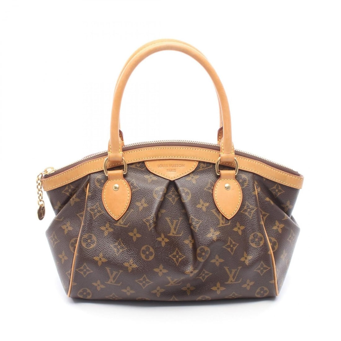 Louis Vuitton Tivoli PM Monogram Handbag, Coated Canvas and Leather, Pattern, Women's, Brown, M40143: --- Catalog ---Category: SizeSize (HxWxD): 22cm x 29cm x 14cm / 8.66'' x 11.41'' x 5.51''Category: DesignType: HandbagColor: BrownGender: WomenMaterial: PVC , Leather Category: GeneralMPN: M40143Brand