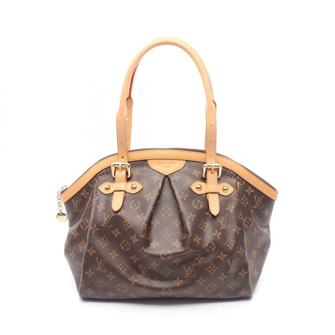 Louis Vuitton Tivoli GM Handbag, Coated Canvas and Leather, Monogram Pattern, Women's, Brown, M40144: --- Catalog ---Category: SizeSize (HxWxD): 27cm x 33cm x 19cm / 10.62'' x 12.99'' x 7.48''Category: DesignType: HandbagColor: BrownGender: WomenMaterial: Coated canvas , Leather Category: GeneralMPN: 