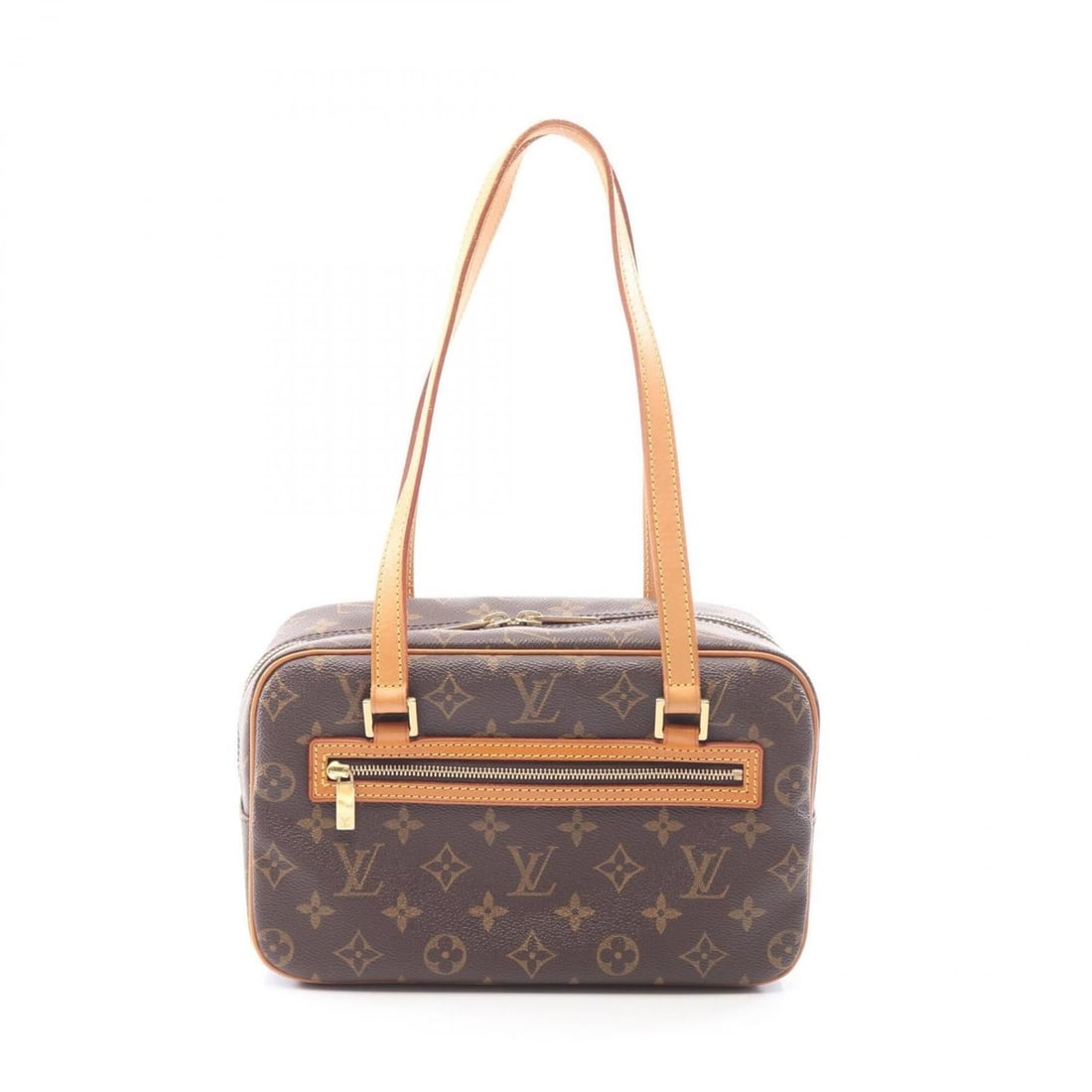 Louis Vuitton LOUIS VUITTON Cite MM Shoulder Bag Handbag Coated Canvas Leather Monogram Women's (1 of 8)