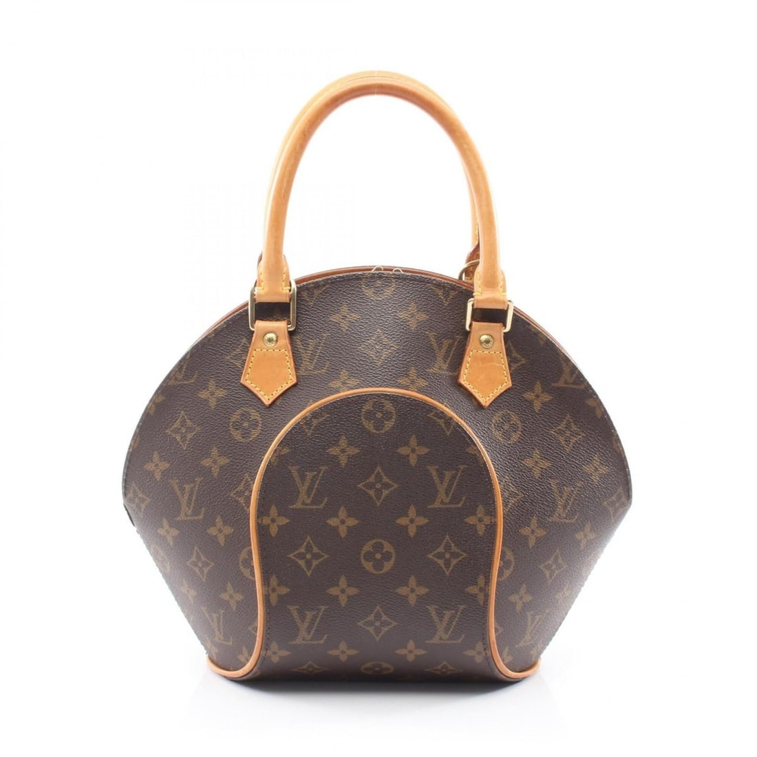 Louis Vuitton Ellipse PM Handbag, Coated Canvas and Leather, Monogram Pattern, Women's, Brown,: --- Catalog ---Category: SizeSize (HxWxD): 26cm x 21cm x 13cm / 10.23'' x 8.26'' x 5.11''Category: DesignType: HandbagColor: BrownGender: WomenMaterial: Coated canvas , PVC , Monogram , Leather Catego