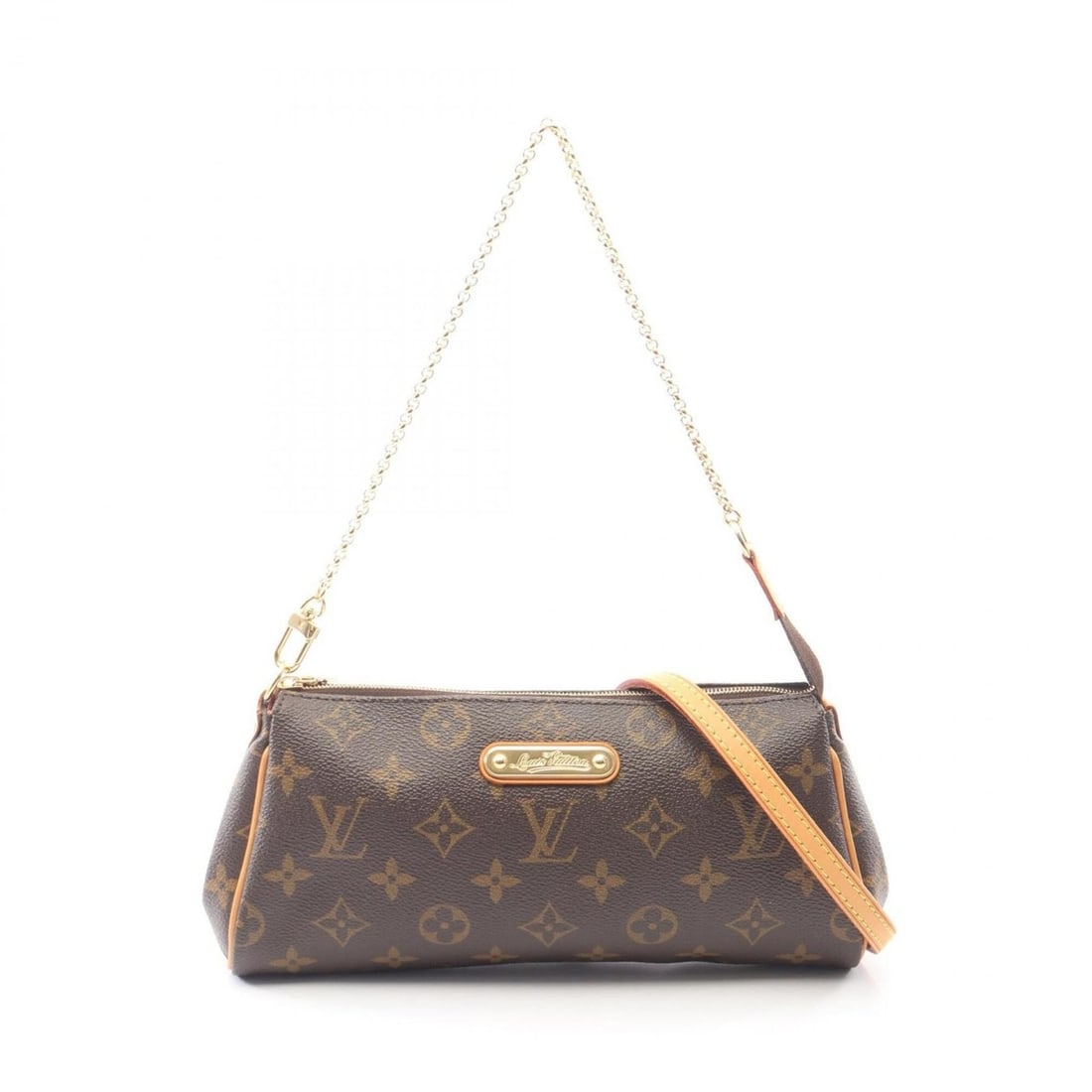 Louis Vuitton Eva Monogram 2-Way Shoulder Bag/Handbag, Coated Canvas and Leather, Women's, Brown,: --- Catalog ---Category: SizeSize (HxWxD): 12cm x 25cm x 4cm / 4.72'' x 9.84'' x 1.57''Category: DesignType: Handbag, Shoulder bagColor: BrownGender: WomenMaterial: PVC , Leather , Coated canvas Categ
