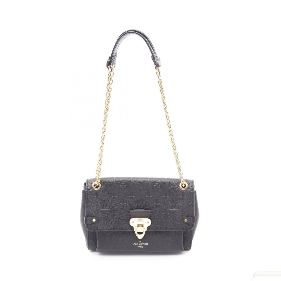 Louis Vuitton Vavin PM Shoulder Bag/Handbag, Leather, Monogram Empreinte, Women's, Black, M44151: --- Catalog ---Category: SizeSize (HxWxD): 18cm x 25cm x 8.5cm / 7.08'' x 9.84'' x 3.34''Category: DesignType: Handbag, Shoulder bagColor: BlackGender: WomenMaterial: Monogram Empreinte , Leather Cate