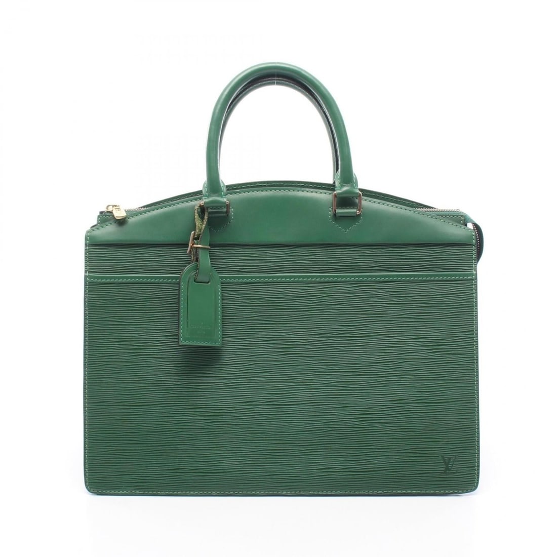 Louis Vuitton Riviera Epi Borneo Green Handbag, Leather, Women's, Green, M48184: --- Catalog ---Category: SizeSize (HxWxD): 28cm x 36cm x 16cm / 11.02'' x 14.17'' x 6.29''Category: DesignType: HandbagColor: Borneo green, GreenGender: WomenMaterial: Epi leather Category: GeneralMPN