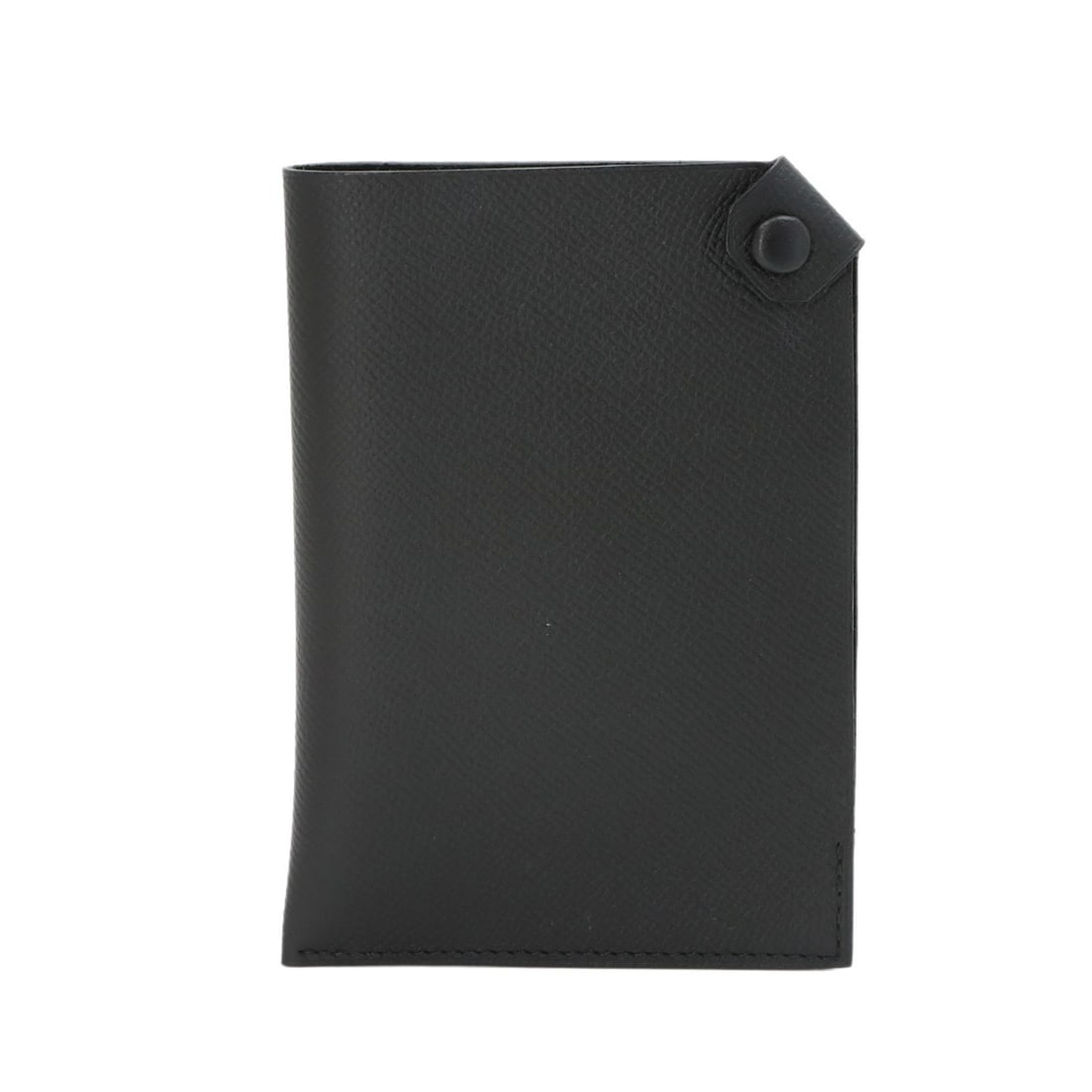 Hermes Tarmac PM Passport Case, Epsom Leather, Black, A Stamp (1 of 8)