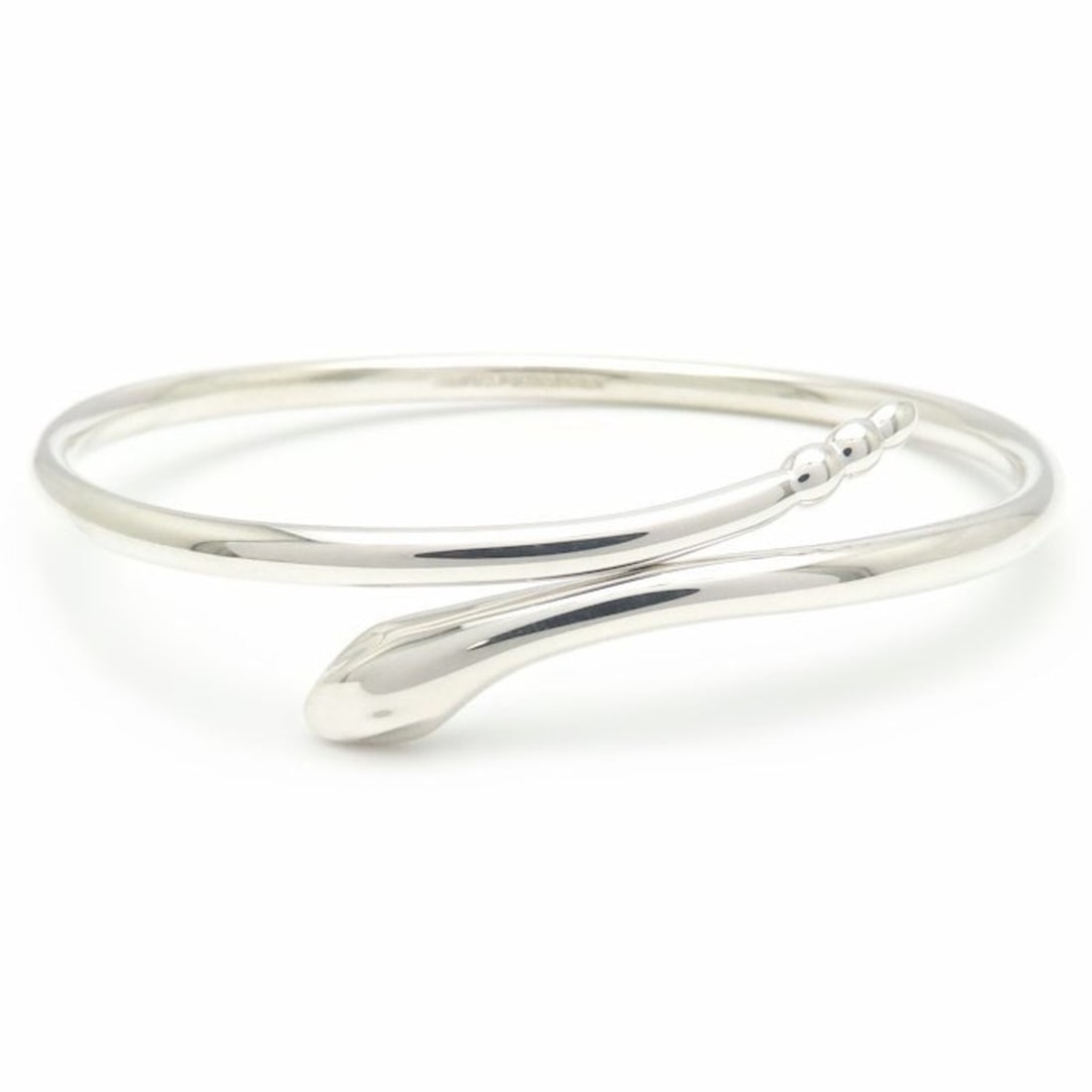 TIFFANY&Co. Tiffany Snake Bangle SV925 Women's 295505: --- Catalog ---Category: SizeLength: 18cm / 7.08''Category: DesignType: BangleGender: WomenMaterial: Silver 925Category: GeneralMPN: 295505Brand: Tiffany--- Item List ---Section: ConditionRanking: Ran