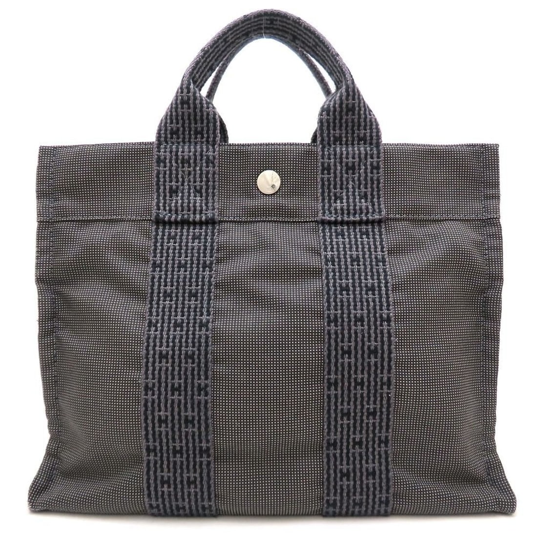 HERMES Hermes Herline Tote PM Handbag, Nylon Canvas, Gray, Men's, 353267: --- Catalog ---Category: SizeSize (HxWxD): 23cm x 30cm x 8cm / 9.05'' x 11.81'' x 3.14''Category: DesignType: HandbagColor: GrayGender: MenMaterial: Nylon canvas Category: GeneralBrand: HermesCountry