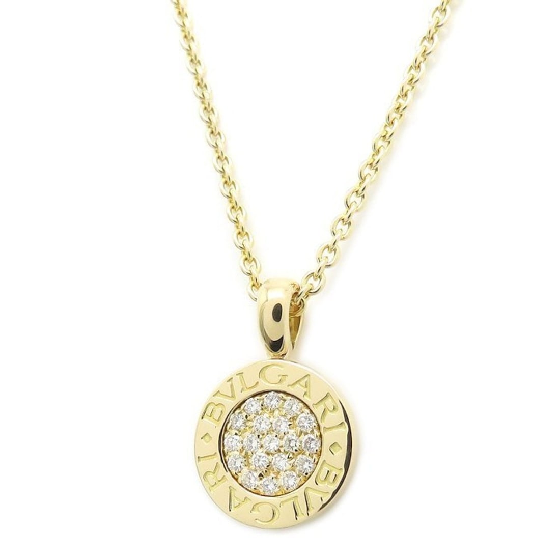 BVLGARI Bulgari Necklace Diamond 18K Yellow Gold Women's 295494: --- Catalog ---Category: SizeNeck Circumference: 40 cm / 15.74''Category: DesignStone: DiamondGender: WomenMaterial: Yellow gold (18K)Necklace Type: NecklaceCategory: GeneralMPN: 295494Brand: Bvlgari-