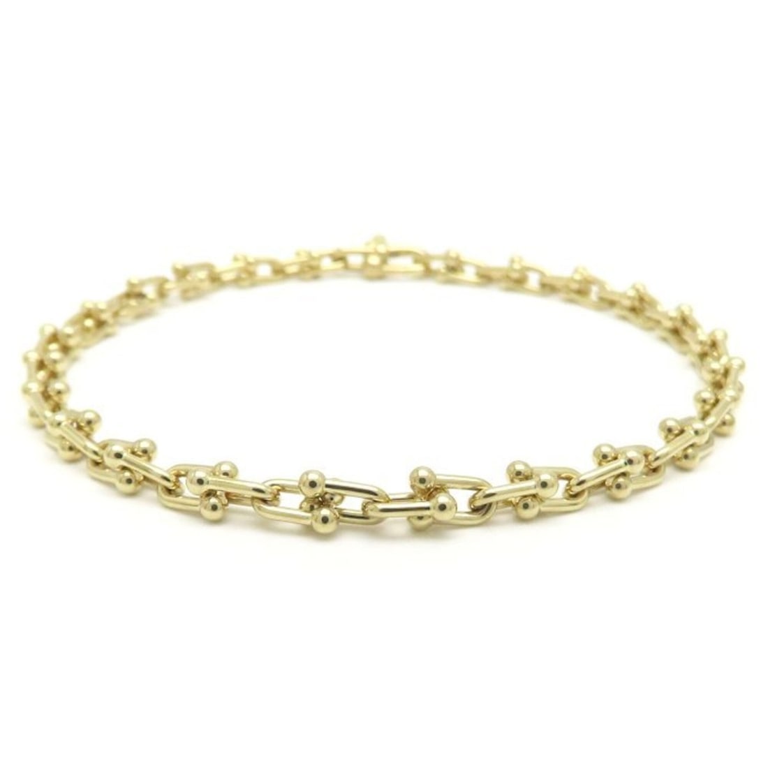TIFFANY&Co. Tiffany HardWear Microlink Bracelet 18K Yellow Gold Women's 295504: --- Catalog ---Category: SizeLength: 18.5cm / 7.28''Category: DesignType: Charm braceletGender: WomenMaterial: Yellow gold (18K)Category: GeneralBrand: Tiffany--- Item List ---Section: ConditionRankin