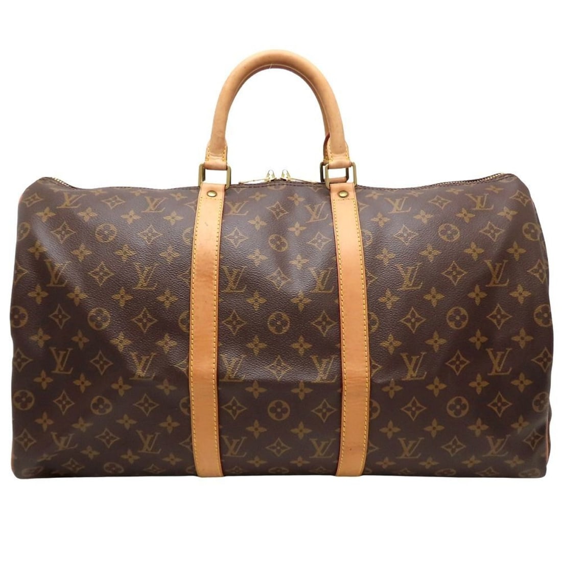 LOUIS VUITTON Louis Vuitton Monogram Keepall 50 M41426 Boston Bag Brown Men's 353281: --- Catalog ---Category: SizeSize (HxWxD): 28cm x 51cm x 22cm / 11.02'' x 20.07'' x 8.66''Category: DesignType: Boston bagColor: BrownGender: MenMaterial: Monogram Category: GeneralMPN: M41426Brand: L