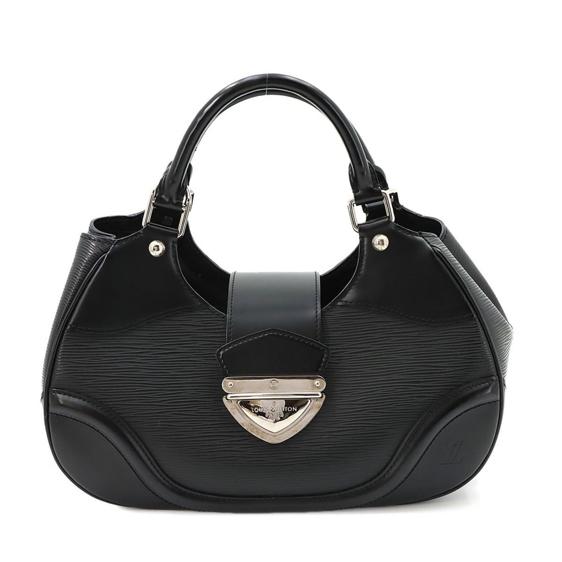 Louis Vuitton Epi Sac Montaigne 2-way Handbag/Shoulder Bag, Noir (M59302) (1 of 10)