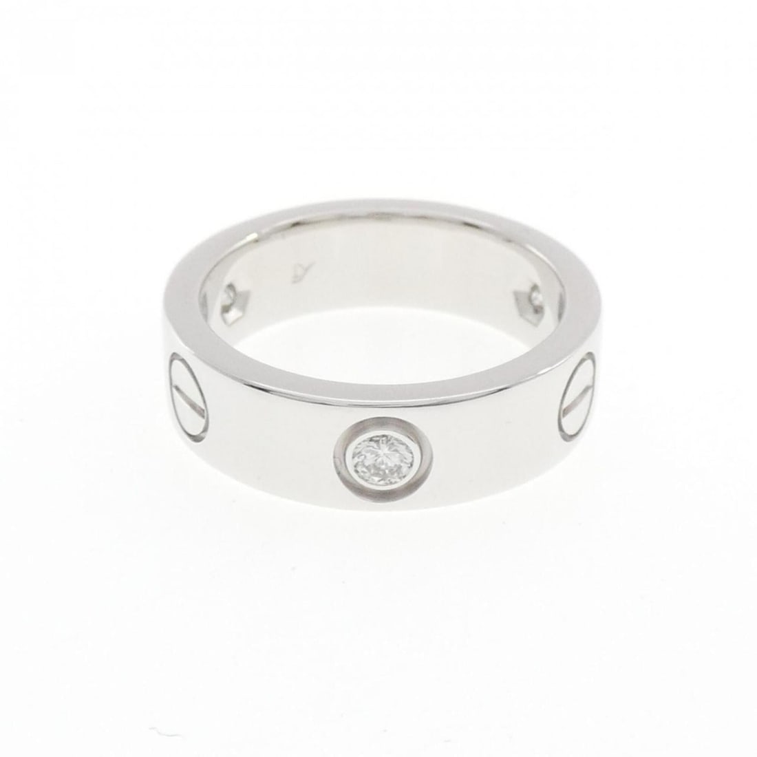 Cartier Love Half-Diamond Ring - 2