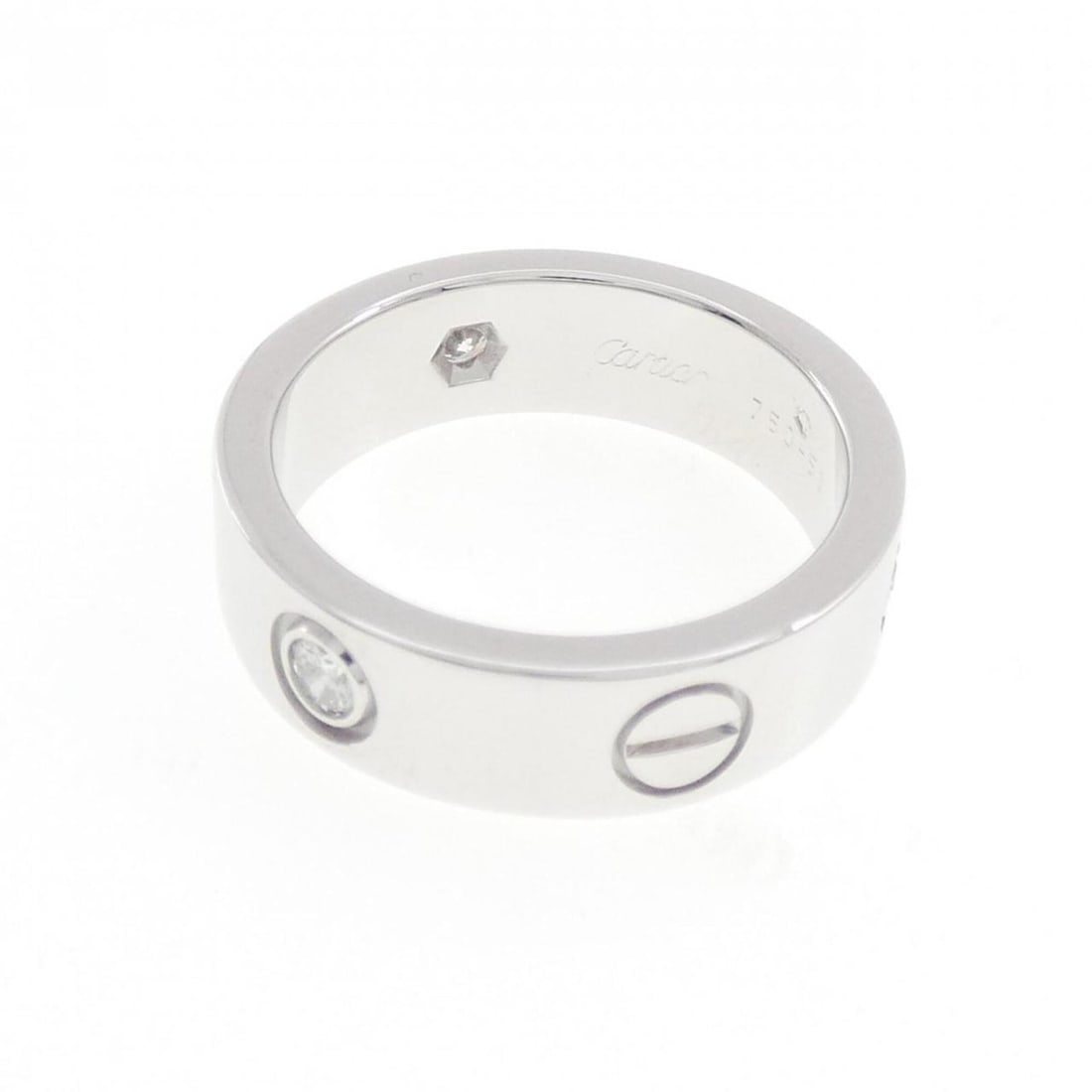 Cartier Love Half-Diamond Ring - 3