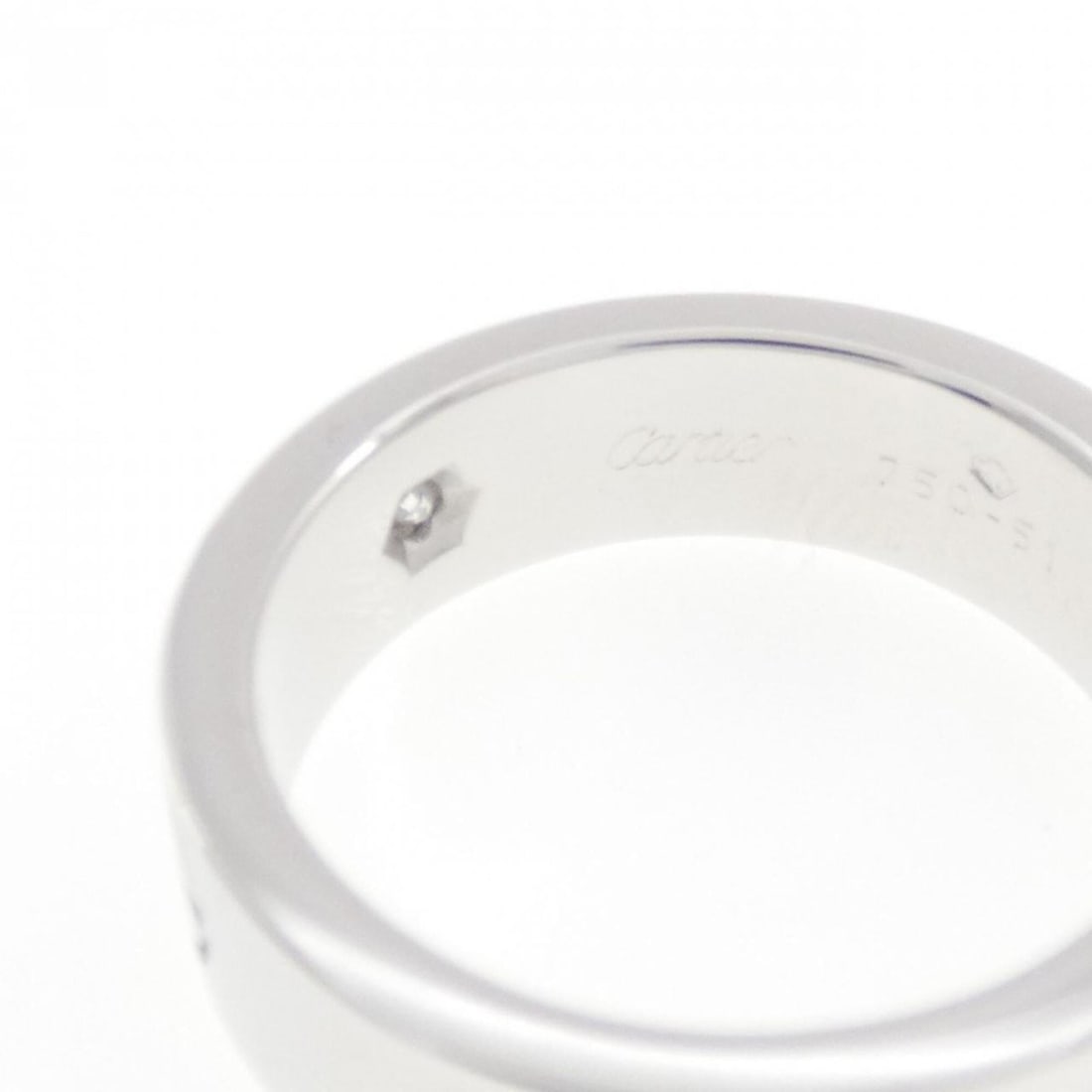 Cartier Love Half-Diamond Ring - 4