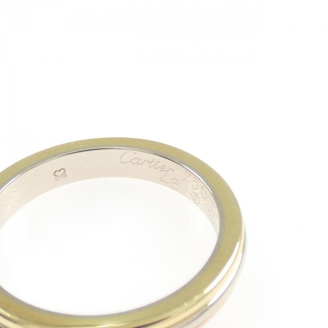 Cartier Three Gold Wedding Ring - 3
