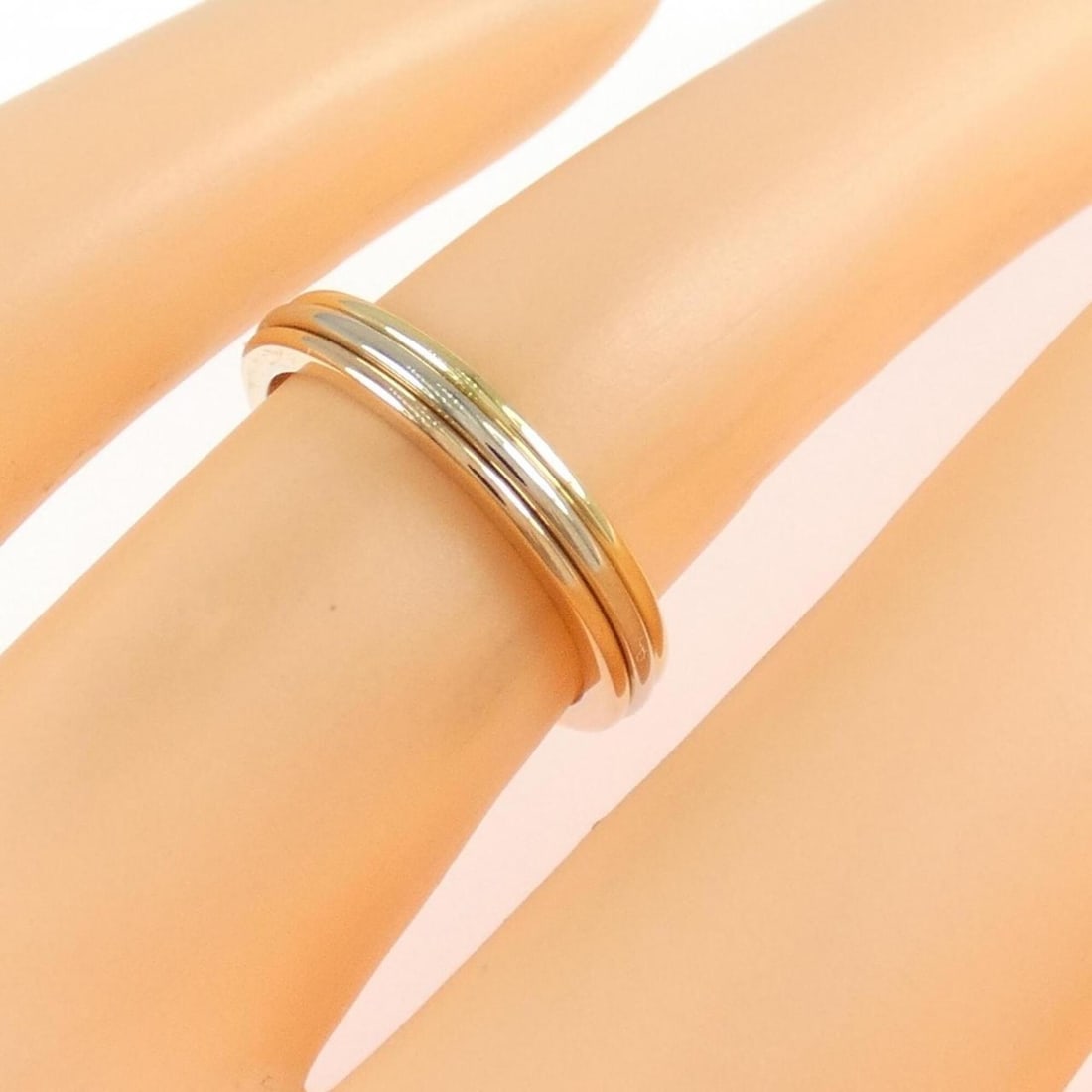 Cartier Three Gold Wedding Ring - 4